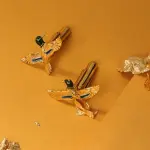 Mallard Cut Out Cufflinks - 3D Silver Gold Art | Jaipurio